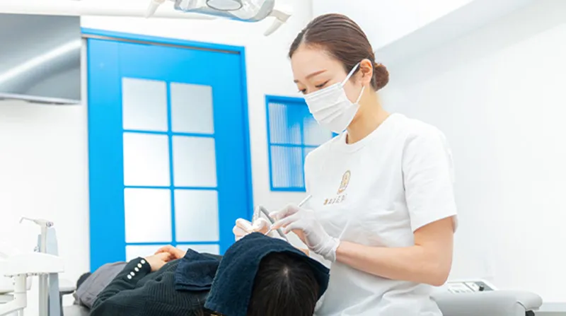 丁寧なカウンセリングの様子