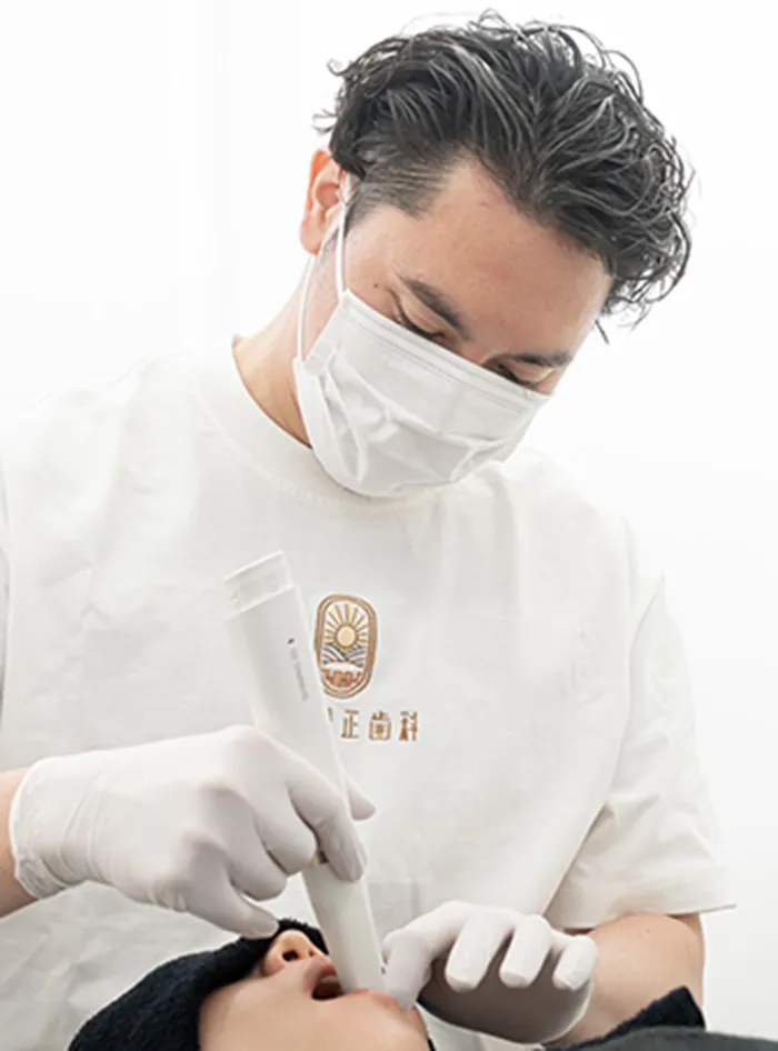 院長の診療風景